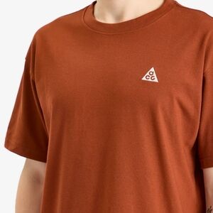 Nike ACG Max90 Dri-FIT T-Shirt ~ Cinnamon Red Picante HJ0798-245 | Men's: L *NWT